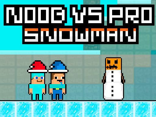 Noob vs Pro Snowman cover