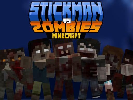 Stickman vs Zombies Minecraft cover